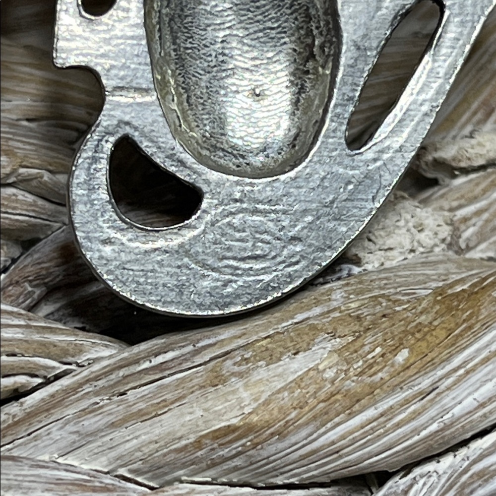 St Justin Cabyll Ushtey Pewter Horse Celtic Brooch - Picture 5 of 7
